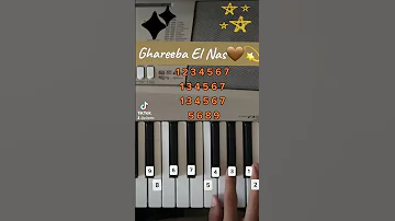 Ghareeba El Nas In 15 Sec غريبة الناس في ١٥ ثانية بس Fyp غريبة الناس بيانو عرب WaelJassar 
