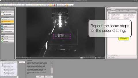 COGNEX  In SIght Vision OCR Max Application Solutions