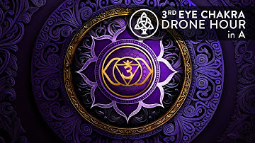 60 Minutes to THIRD EYE CHAKRA Activation with Deep Meditation Drone