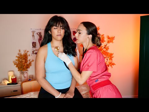 ASMR Head To Toe Medical Exam Feet Dental Abdomen Most Detailed Full Body Tingles Relax Sleep 