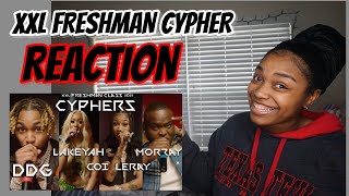DDG, Lakeyah, Morray and Coi Leray's 2021 XXL Freshman Cypher REACTION !