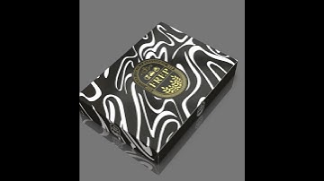 Luxury Baklava Box Design | 3D Packaging Animation #luxurypackaging