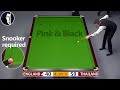 "Like a Hitchcock film" | ENGLAND vs THAILAND (re-edited) | 2019 Snooker World Cup - QF