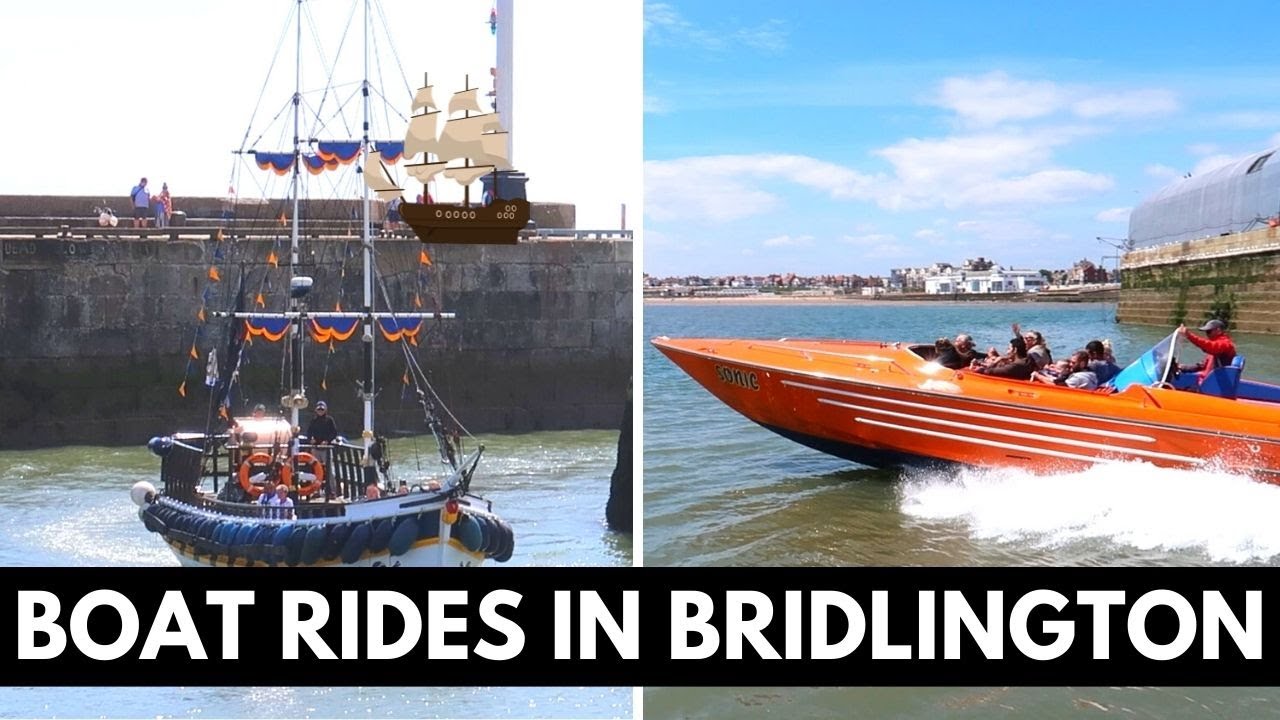 PIRATE SHIPS AND SPEED BOAT RIDES IN BRIDLINGTON | THE LODGE GUYS