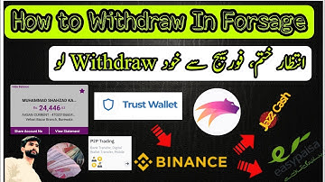How to Withdraw in Forsage Busd | Forsage sy withdraw kyse lyain | Forsage sy pyse kyse nikalyen