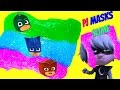 Make Your Own PJ Masks SLIME! DIY Easy