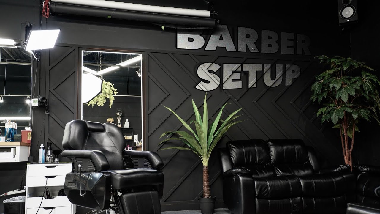  New Barber Station Set Up 2022 ( Minimalist ) Compound Cut Club Edmonton Barbershop