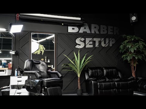 Barber Station Set Up 2022 ( Minimalist ) Compound Cut Club Edmonton Barbershop