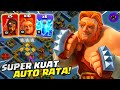 SUPER KUAT!! WARDEN WALK + ZAP + SUPER GIANT + SUPER WIZARD - STRATEGI WAR TH 14 | COC INDONESIA