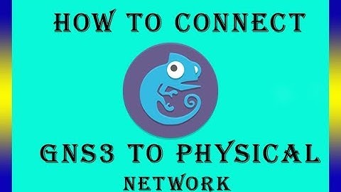How to Connect GNS3 to physical Network || connect gns3 router to internet