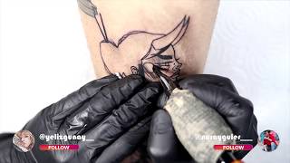 Japanese Girl Tattoo - Time Lapse