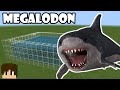 How to summon megalodon in minecraft  megalodon and jaw addon