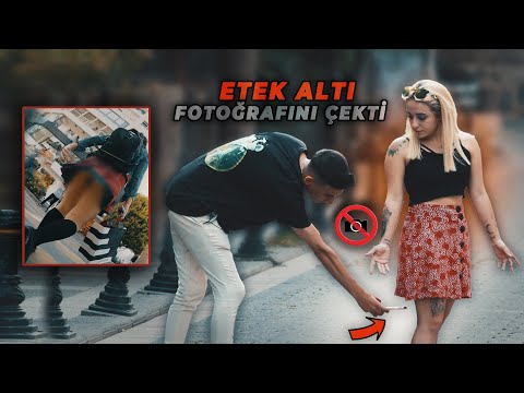 ETEK ALTI FOTOĞRAFI ÇEKİLEN KIZI KORUR MUSUN ?  ( Sosyal Deney )