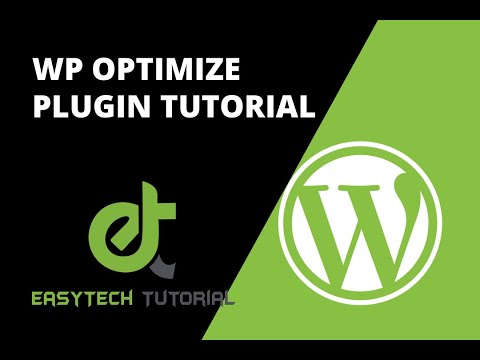 Wp Optimize Plugin Tutorial For WordPress 2021 | WordPress Tutorial