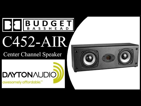 Only $35 - Dayton Audio - C452 - AIR: Center Channel Speaker