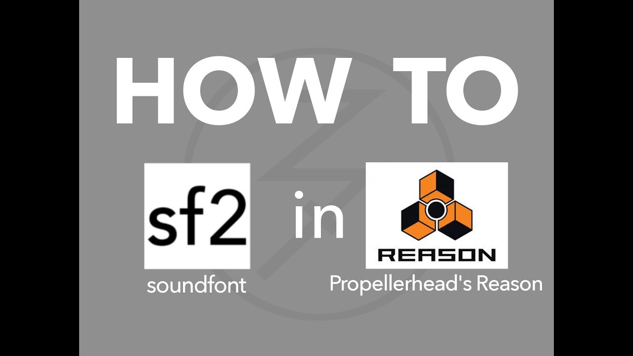 demolition derby How to import Soundfonts into Reason
