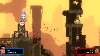 Broforce Drop A Helicopter On The Bitch