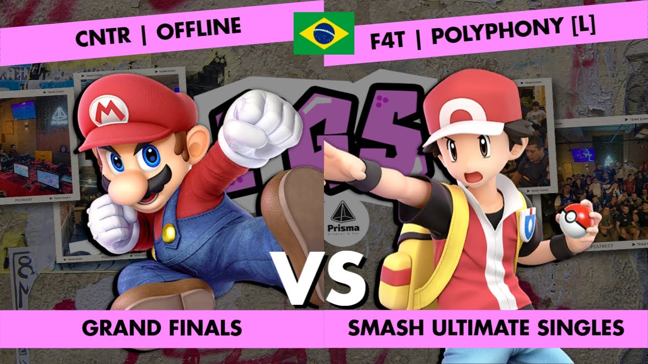 PGSmash 15.09.25 GRAND FINALS - Offline (Mario) vs. Polyphony (Pokémon Trainer) - SSBU BRASIL