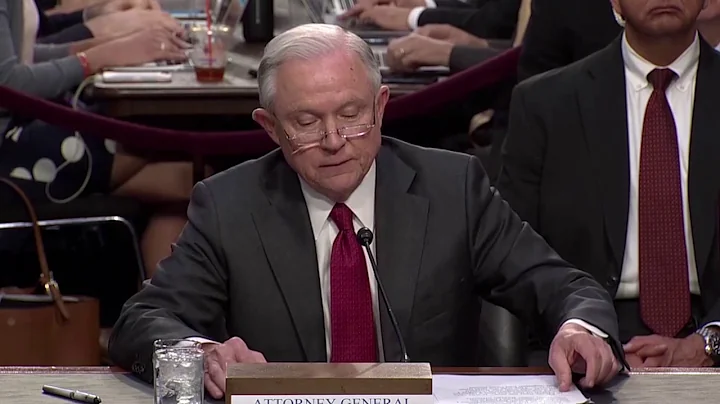 Jeff Sessions begins testimony on Comey firing, meeting with Russian ambassador