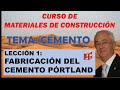 Fabricación del Cemento de base Pórtland