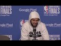 Derrick White Postgame Media Availability | Game 6 vs Miami | 2023 NBA Eastern Conference Finals