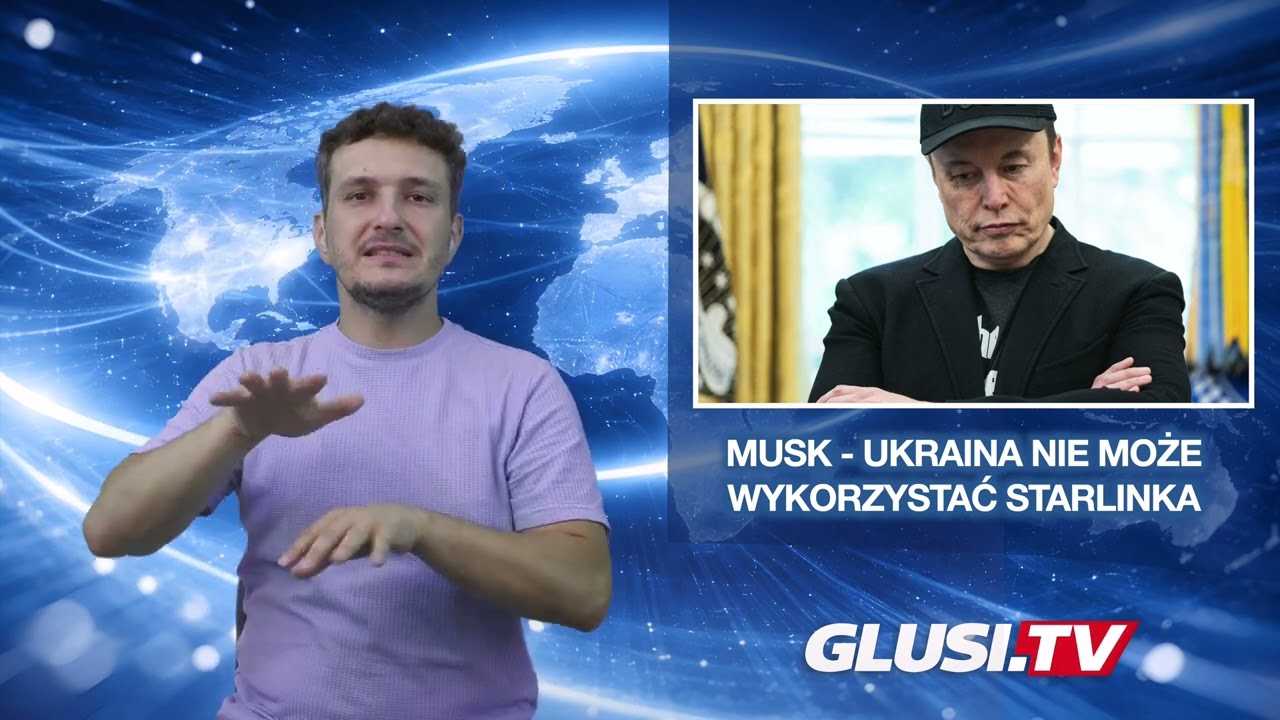 Musk - Ukraina nie może wykorzystać Starlinka
