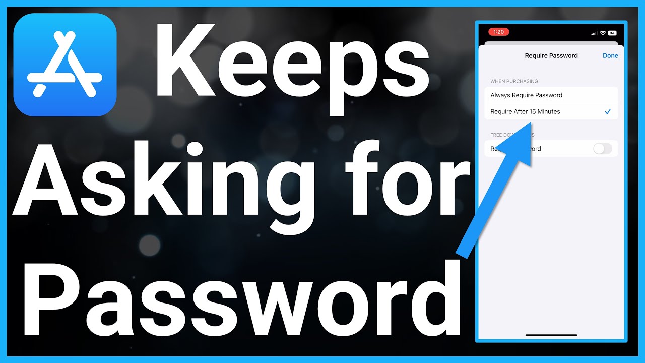 How To Fix App Store Keeps Asking For Password YouTube