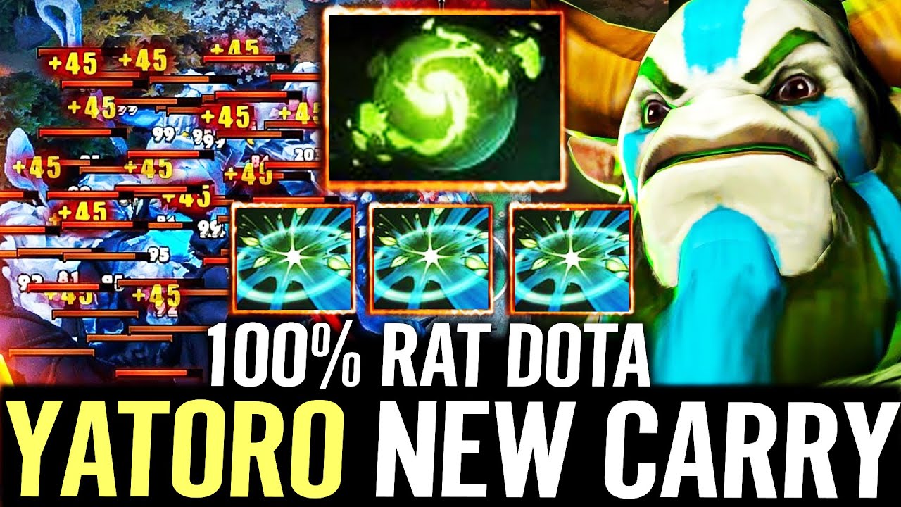 🔥 YATORO Nature Prophet BRAND NEW CARRY — Refresher + 0s CD Teleportation 100% BEST RAT Dota 2 Pro