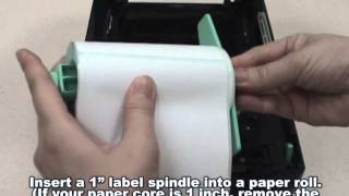 Barcode TSC TTP-247_loading_media
