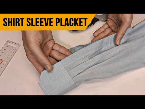 How To Make A Shirt Sleeve Placket Full Tutorial