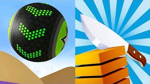 Going Balls Vs Slice lt All Android,iOS Mobile Gameplay Walkthrough 1471132