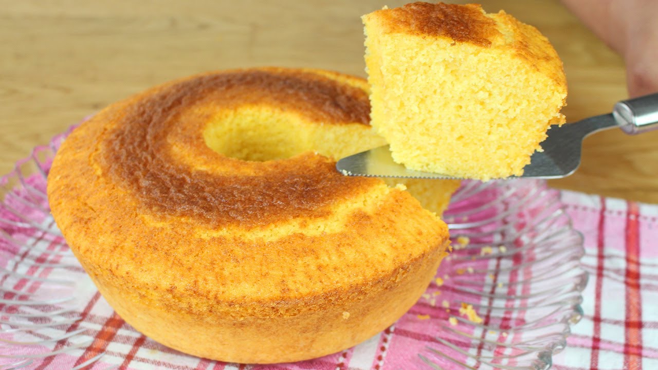 RECEITA DE BOLO DE FUBÁ FOFINHO E SABOROSO! RECEITA ECÔNOMICA E FÁCIL DE  FAZER 