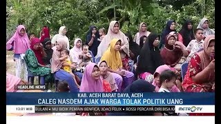 Jelang Pemilu, Money Politic Terdengar Nyaring di Aceh