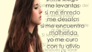 Vignette de la vidéo "Evaluna Montaner -Si Existe (Letra)"