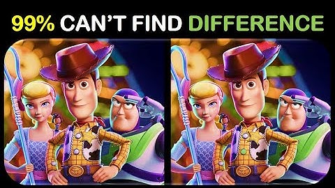 【Spot The Difference】 ONLY TRUE GENIUS CAN FIND THE DIFFERENCE | 100% FAIL | TOY STORY MOVIE PUZZLE