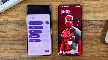 Google Android 15 - New Volume Control Panel