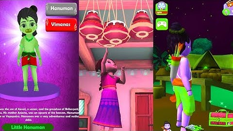 Little Hanuman 3D Run Vs Little Radha Run Vs Little Ram - New Android Gameplay - Gaming 2.0