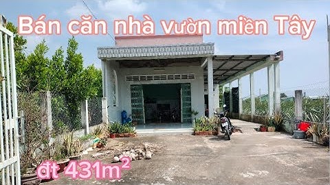M S 614🩷 Bán nhà xã Tân Thuận Bình Tiền Giang dt 431m2  8x53m chỉ có 2tỷ 100triệu