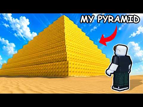 I Built THE ENTIRE Pyramid in Roblox...