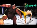 UFC4 Bruce Lee vs Blob Dukes X-Men EA Sports UFC 4 PS5