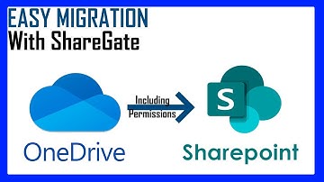 Migrate OneDrive to Sharepoint, Keeping the Permissions - ShareGate Tutorial