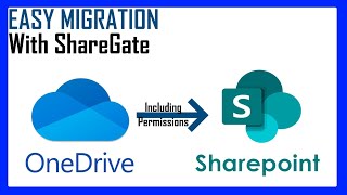Migrate OneDrive to Sharepoint, Keeping the Permissions - ShareGate Tutorial