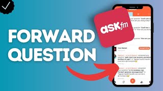 How to forward question on Ask.fm?