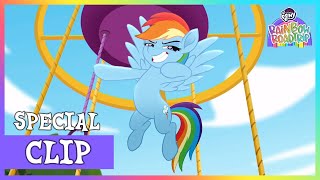 The Mane 6 Get Ready to Leave Ponyville (Rainbow Roadtrip) | MLP: FiM [HD]