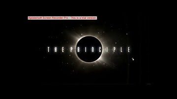 The Principle - The Copernican Principle 2014