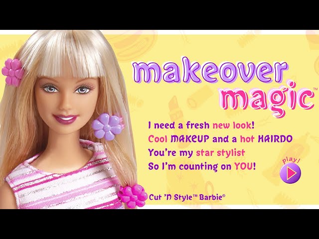 BARBIE MAQUIAGEM MÁGICA ANOS 2000! - Jogos da Minha Infância #1