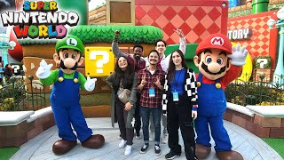 THE SUPER NINTENDO WORLD EARLY PREVIEW WAS AN INCREDIBLE EXPERIENCE OF A LIFETIME!!!