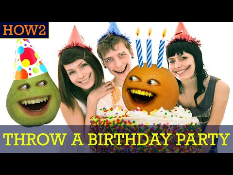 Video: How To Throw A Birthday Party