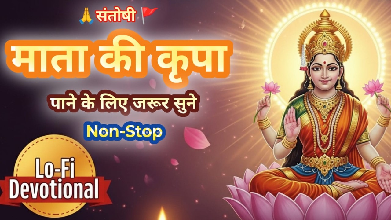 माता की कृपा पाने के लिए जरूर सुने | माता की महिमा भक्ति गीत | संतोषी माता भक्ति संगीत |