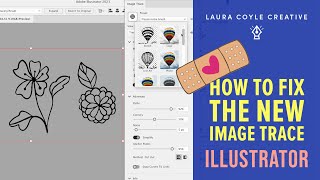 What Happened to the NEW Image Trace in Illustrator 27.6.1??